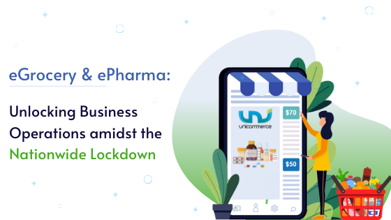 Online Grocery and Pharma Solutions during Coronavirus Lockdown
